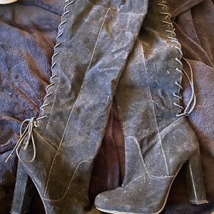 Knee High Black Boots